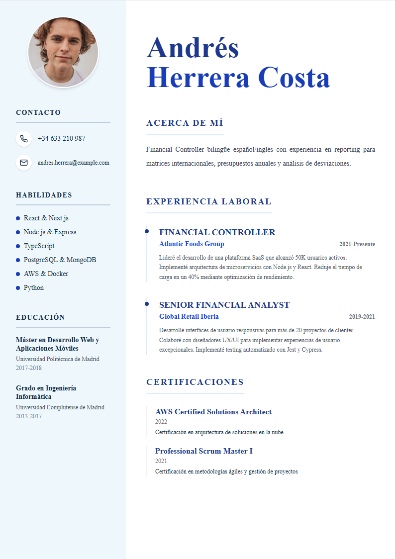 Contabilidad Azul Claro